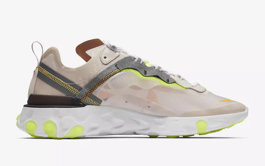 Datum vydání Nike React Element 87 Light Orewood Brown AQ1090-101