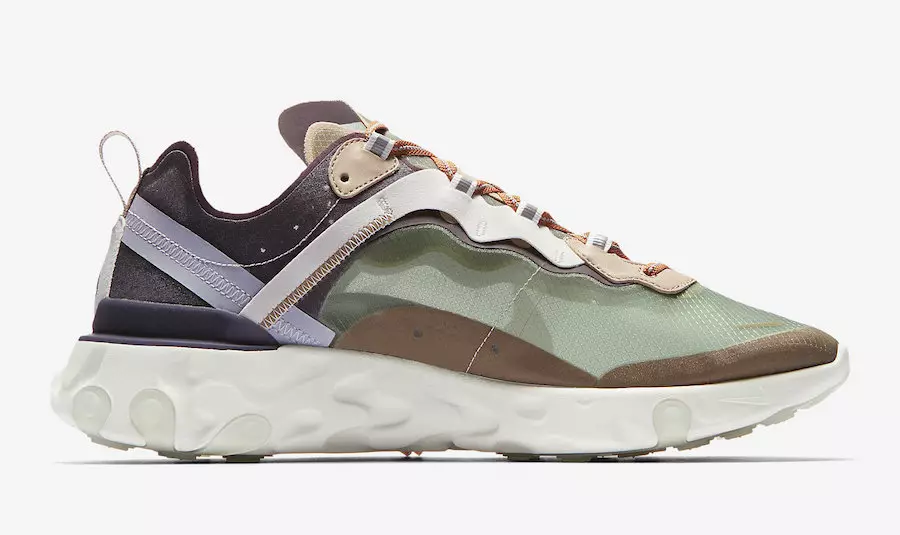 UNDERCOVER x Nike React Element 87 BQ2718-300 Data de llançament