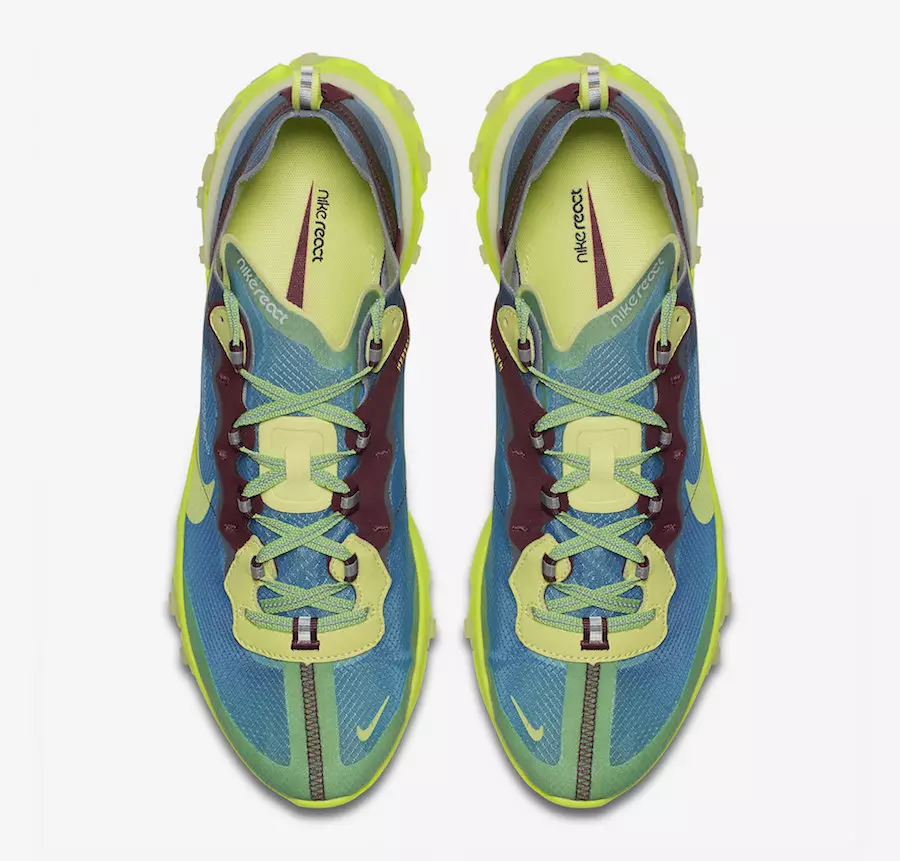 تاریخ انتشار UNDERCOVER x Nike React Element 87 BQ2718-400