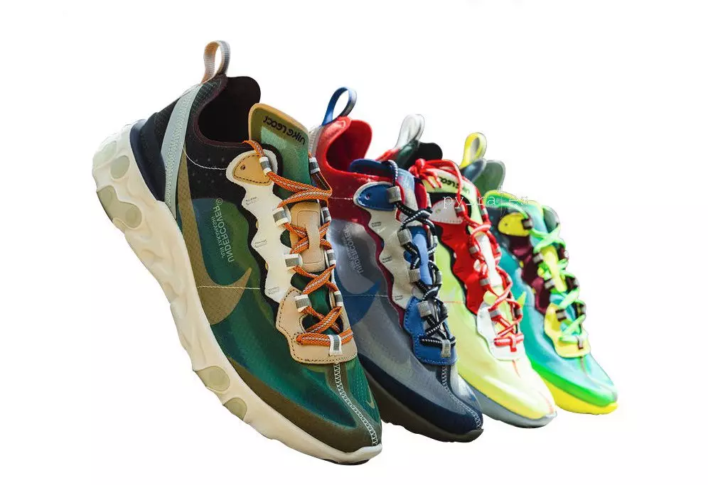 Undercover x Nike React Element 87 Шығарылған күні