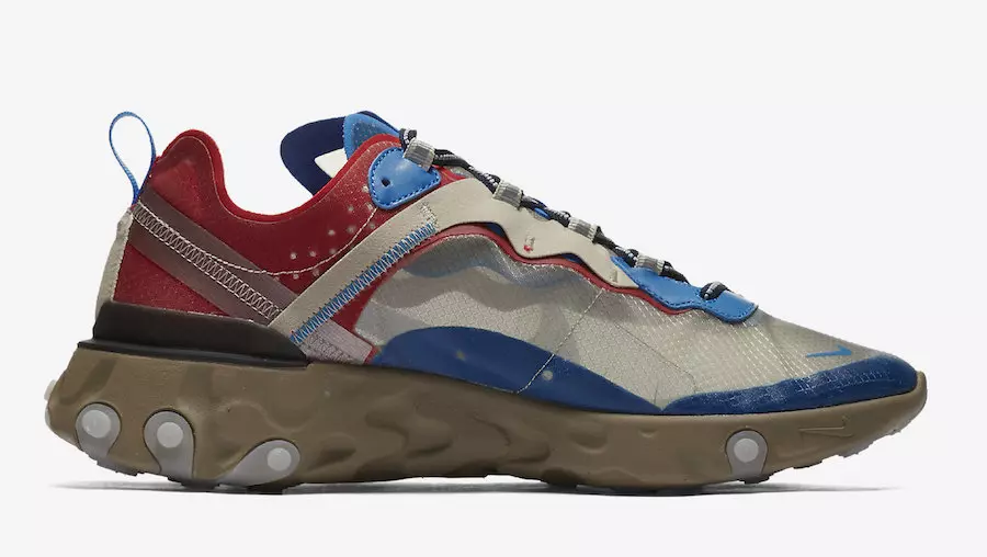 UNDERCOVER x Nike React Element 87 BQ2718-200 Release Datum