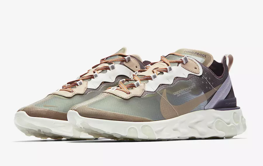 UNDERCOVER x Nike React Element 87 BQ2718-300 Julkaisupäivä