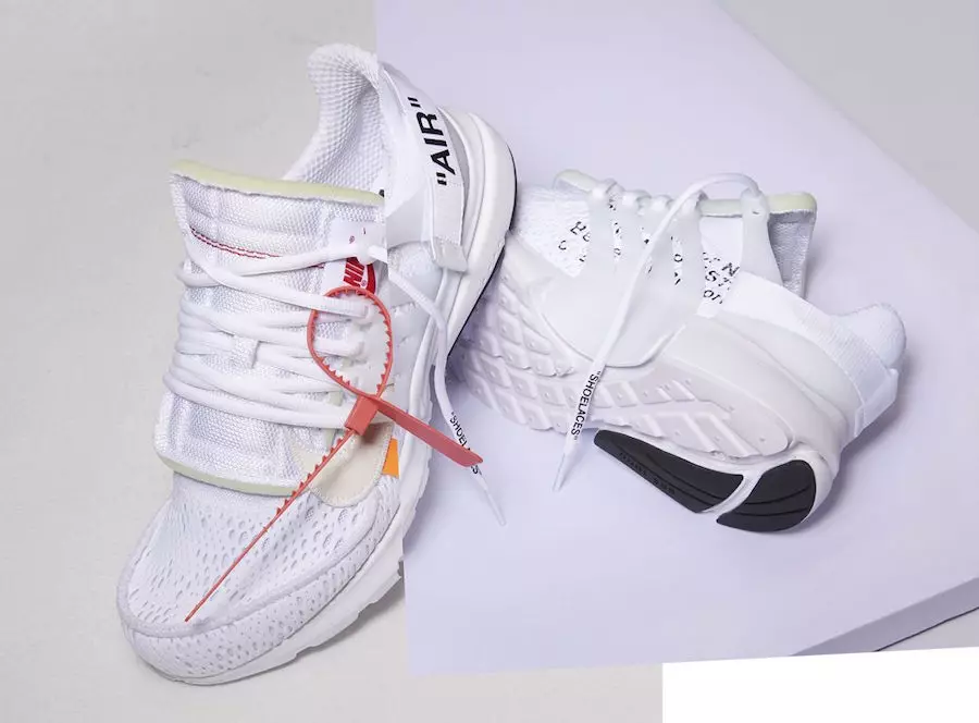 Nike SNKRS brengt de Off-White Presto uit in