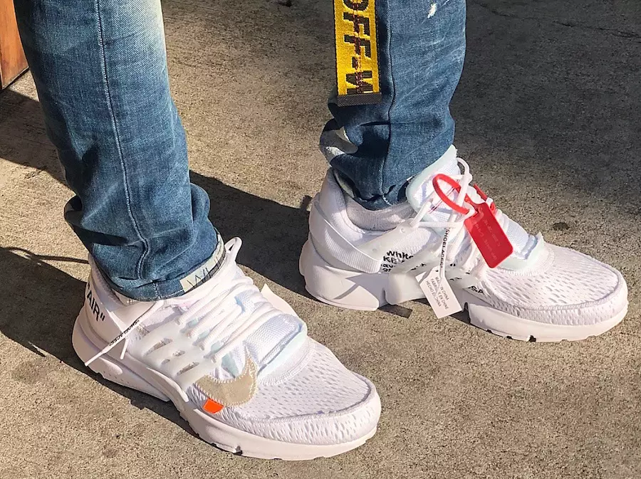 Off-White x Nike Air Presto White Data de llançament