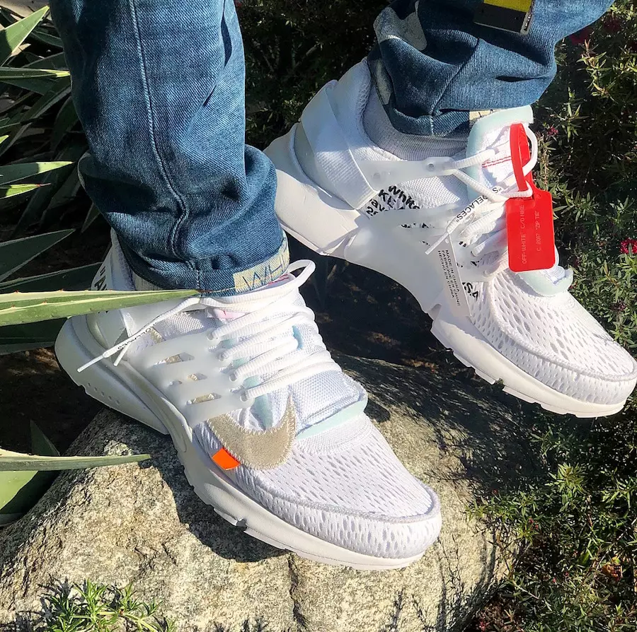 Off-White x Nike Air Presto White Data de lançamento