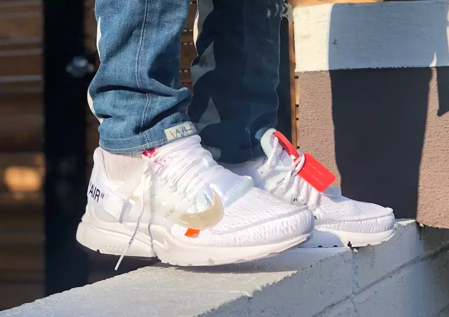 Off-White x Nike Air Presto White Data de llançament