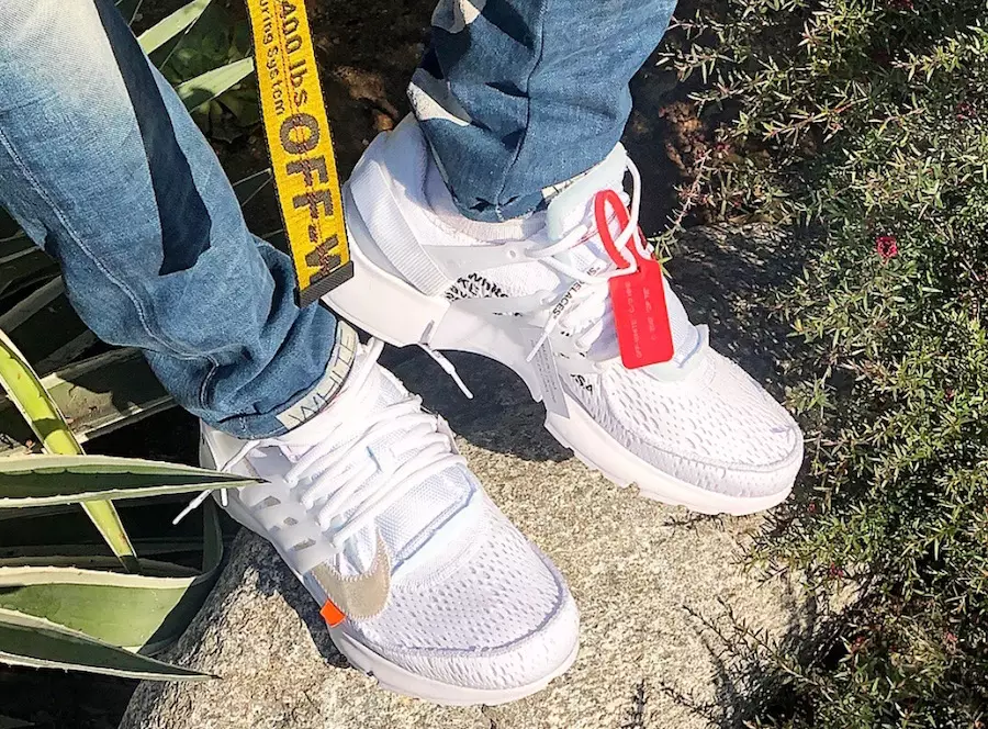 Off-White x Nike Air Presto White Data de lançamento