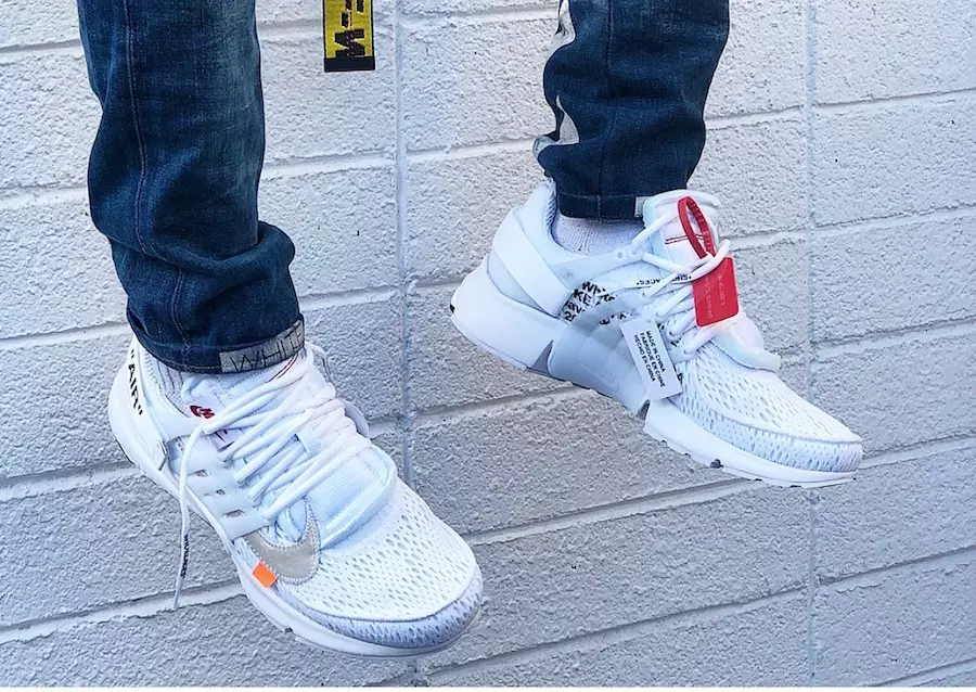 Off-White x Nike Air Presto White Data de lançamento