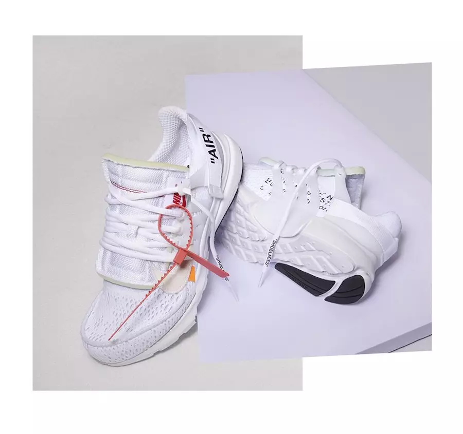 Vit off-white Nike Presto Releasedatum