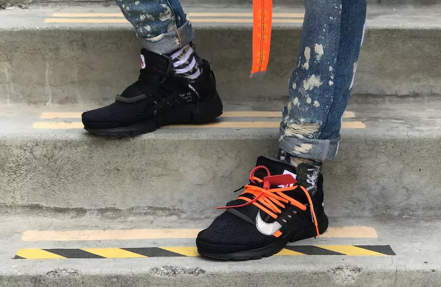 Ոչ սպիտակ Nike Presto Black On-Foot