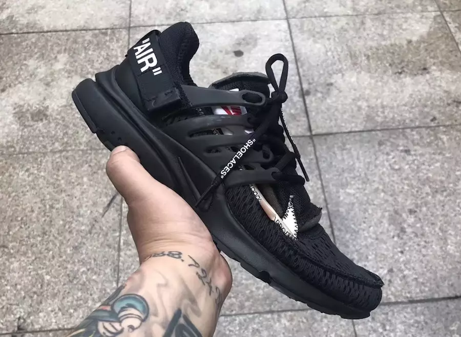 Белыя Nike Presto Black AA3830-002