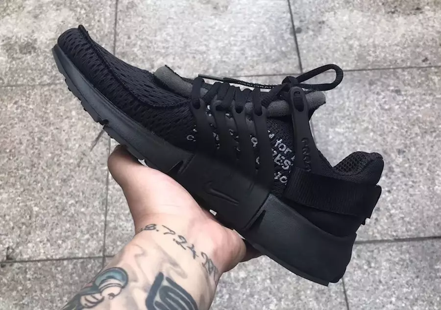 Хомӯш-сафед Nike Presto Black AA3830-002