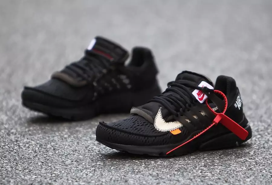 Nike Presto đen trắng