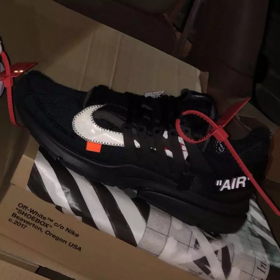 Off-White Nike Air Presto 2018 Schwarz Erster Blick