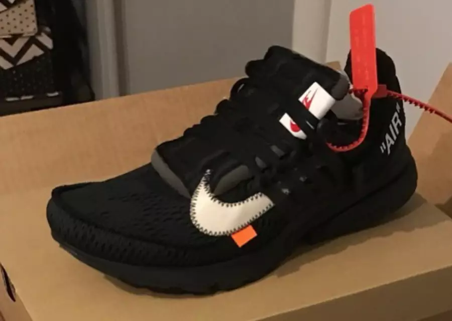 Nike Air Presto 2018 preto esbranquiçado First Look