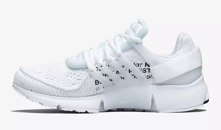 Off-White Nike Presto White Ogos 2018