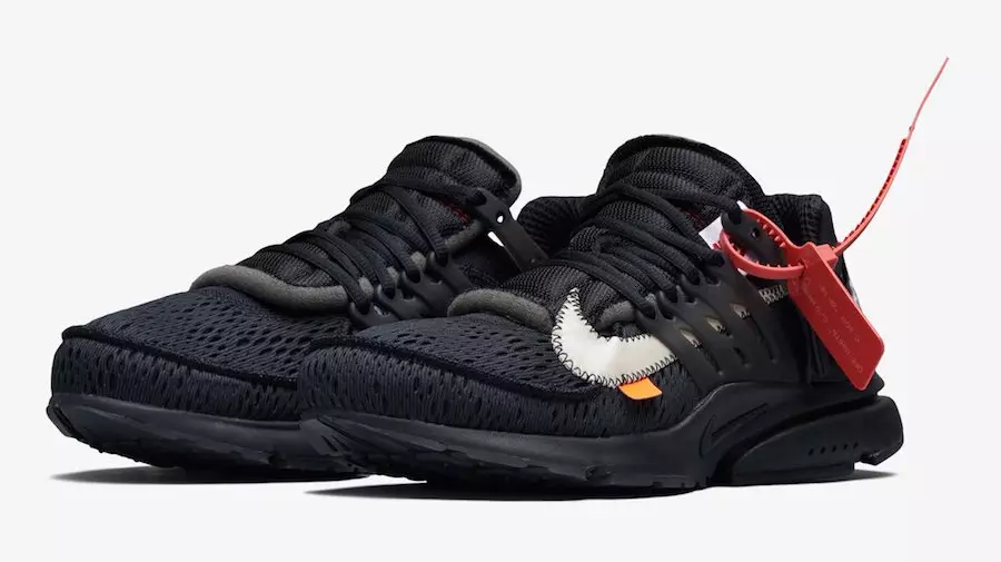 თეთრი ფერის Nike Presto შავი