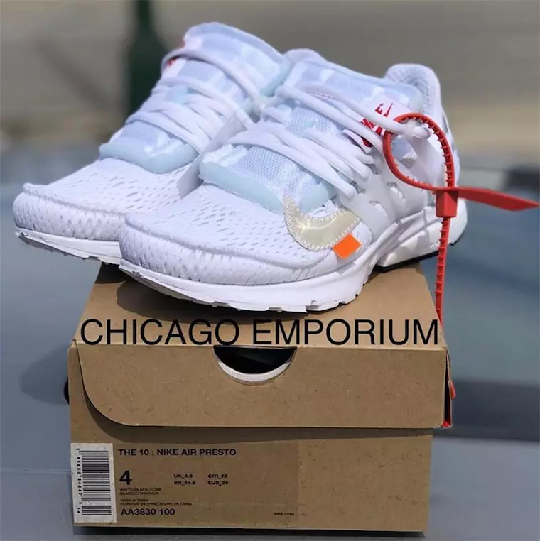 Nike Presto Off-White AA3830-100