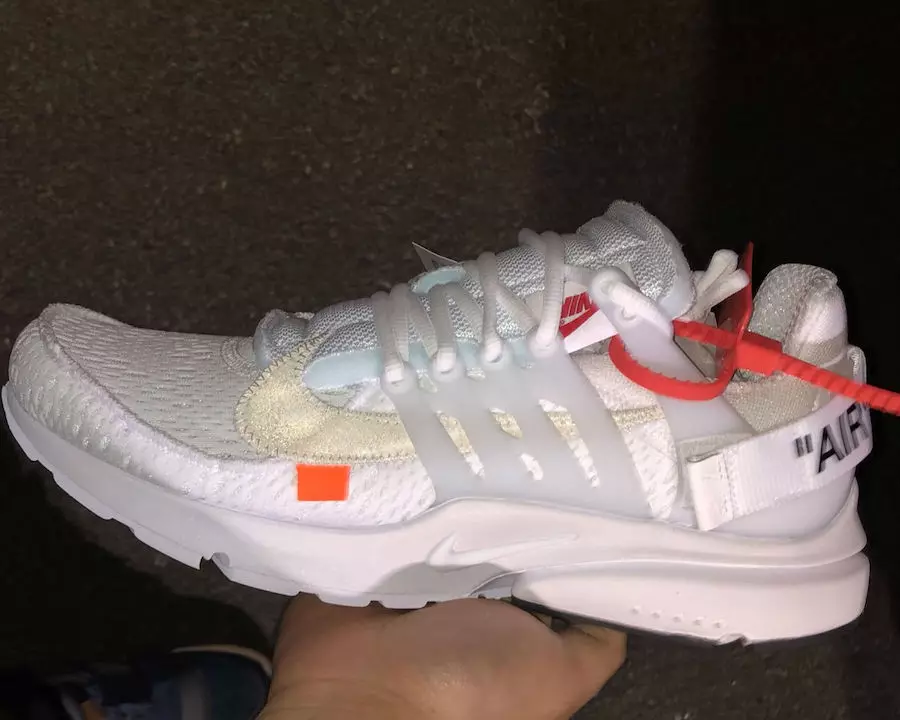 Primera mirada blanca de Nike Air Presto 2018 en blanc