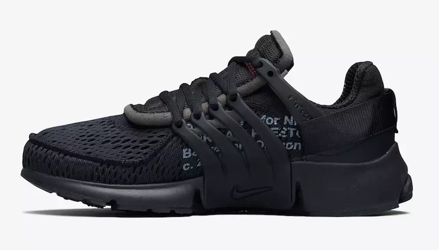 Luonnonvalkoinen Nike Presto Black Heinäkuu 2018