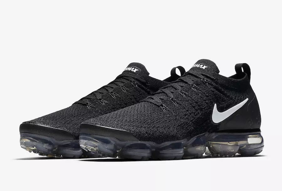 Nike Air VaporMax Flyknit 2.0 Releasing i sort og hvid