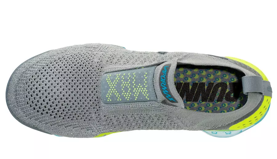 Giày Nike Air VaporMax Flyknit Mộc 2 Mica Xanh Volt Neo Turquoise AH7006-300