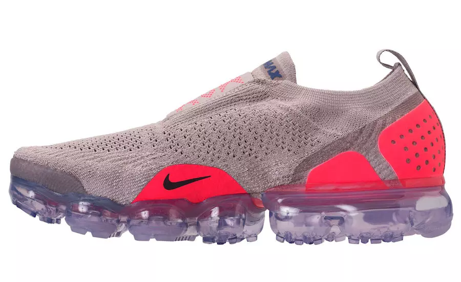 Nike Air VaporMax Flyknit Moc 2 Cáithnín Gealach Pléasctha Indigo Gréine Dearg AH7006-201