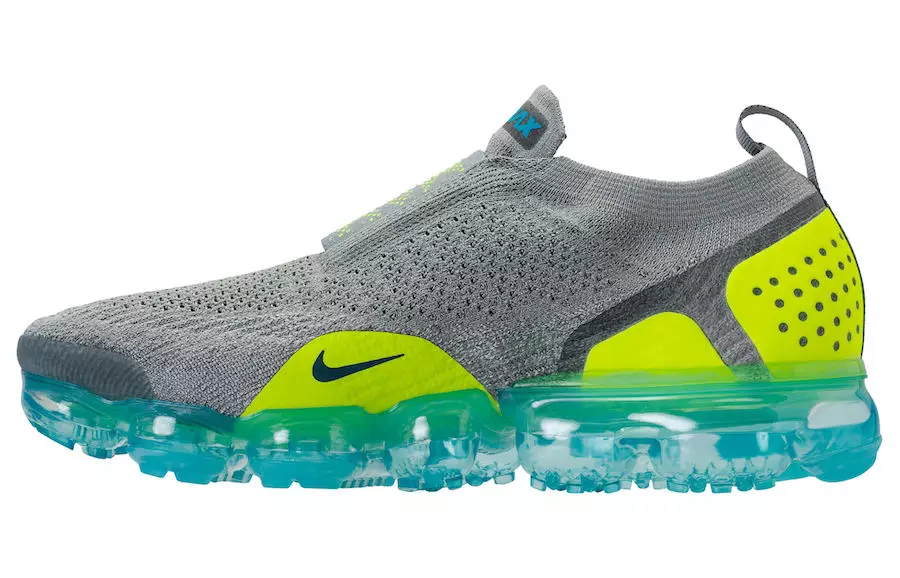 Nike Air VaporMax Flyknit Moc 2 Mica Green Volt Neo Turquoise AH7006-300