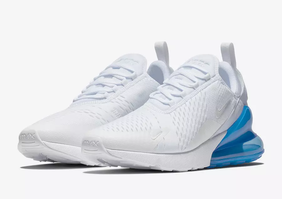 Nike Air Max 270 erscheint in Weiß und Fotoblau