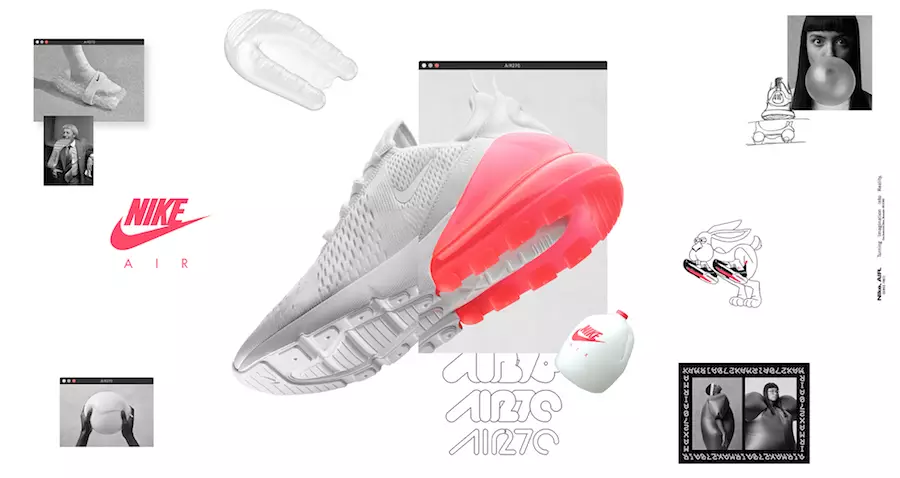 Nike Air Max 270 Wit Hot Punch AH8050-103