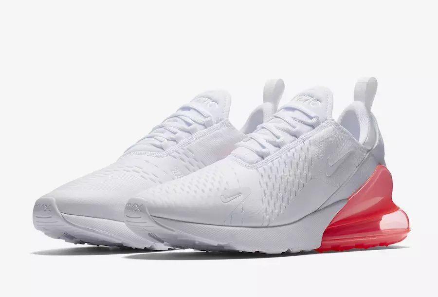 Nike Air Max 270 Blanche Hot Punch AH8050-103