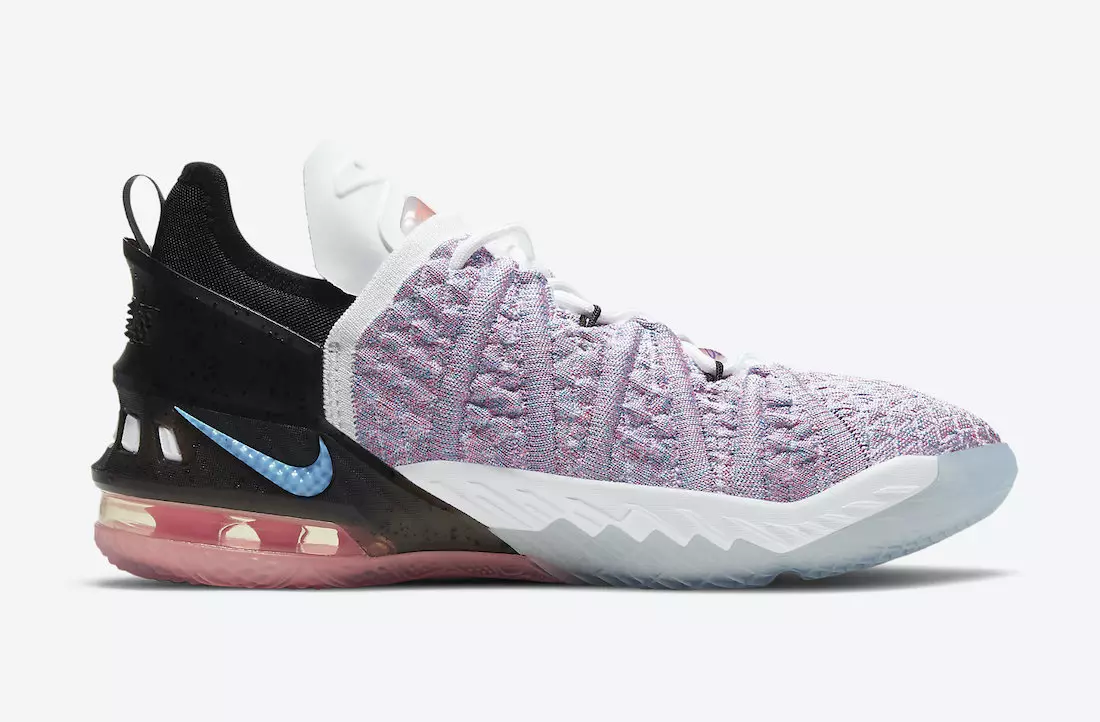 Nike LeBron 18 GS मल्टीकलर CW2760-900 रिलीज़ की तारीख