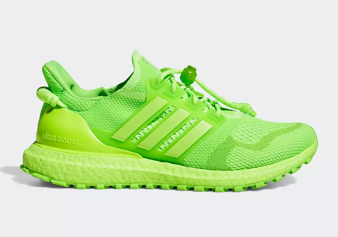 Ivy Park x adidas Ultra Boost Release vo farbe Electric Green