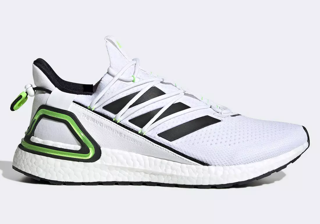 تاریخ انتشار adidas Ultra Boost 20 Lab White Signal Green GY8108