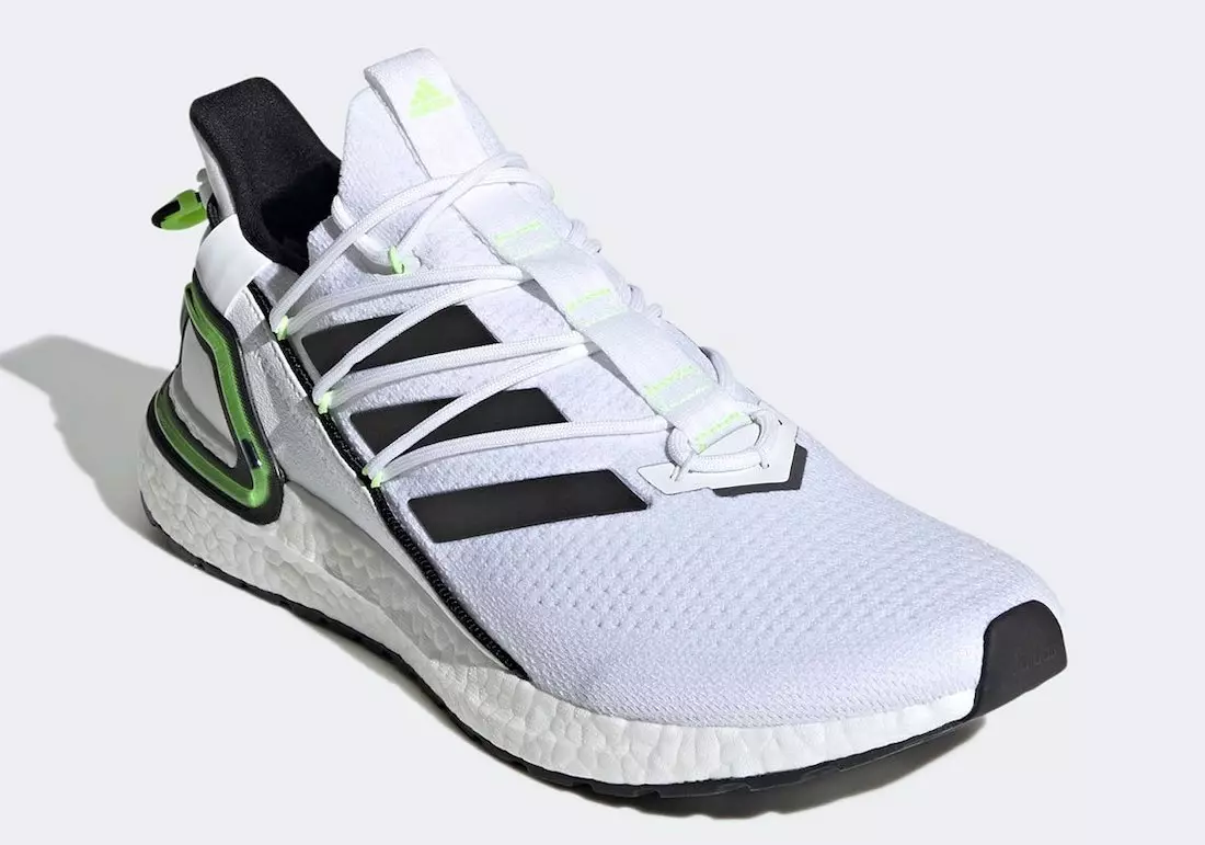 adidas Ultra Boost 20 Lab White Signal Green GY8108 ဖြန့်ချိသည့်ရက်စွဲ