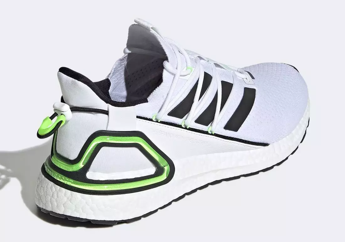 adidas Ultra Boost 20 Lab White Signal Green GY8108 Թողարկման ամսաթիվ