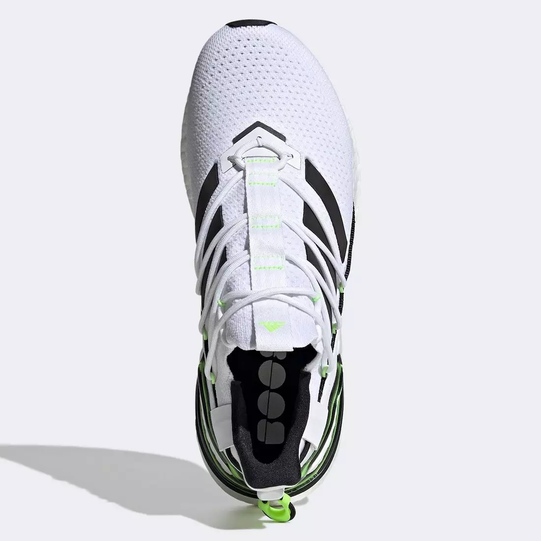 adidas Ultra Boost 20 Lab White Signal Green GY8108 Чыгарылган күнү