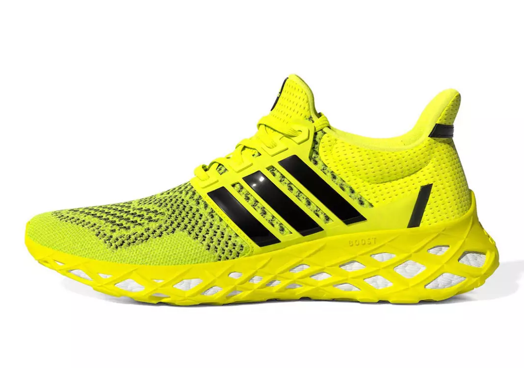 Adidas Ultra Boost DNA Web Yellow Black GY4172 väljalaskekuupäev