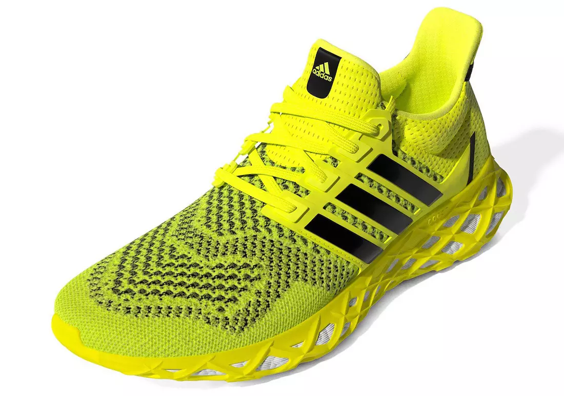 adidas Ultra Boost DNA Web Yellow Black GY4172 Чыгарылган датасы