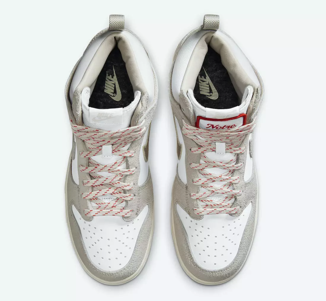 Notre Nike Dunk High Light Orewood Brown CW3092-100 Data de lançamento