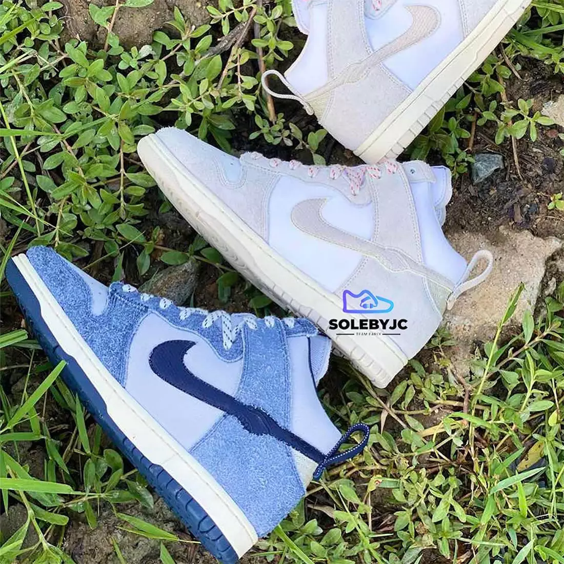 Notre Nike Dunk High מעלדונג טאָג