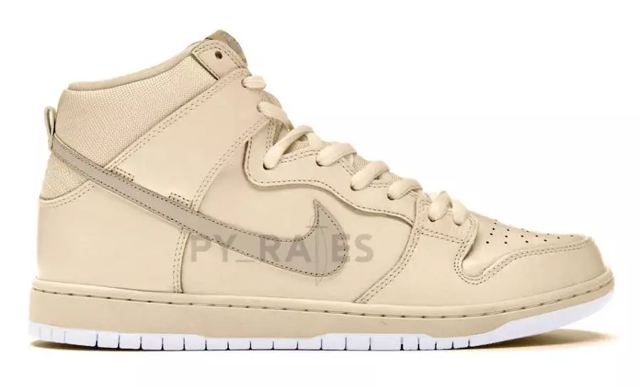 Notre Nike Dunk High Light Orewood Brown White Datum izlaska