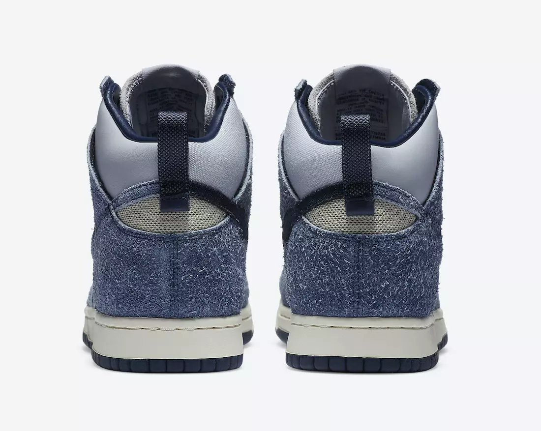 Дата выпуску Notre Nike Dunk High Midnight Navy CW3092-400