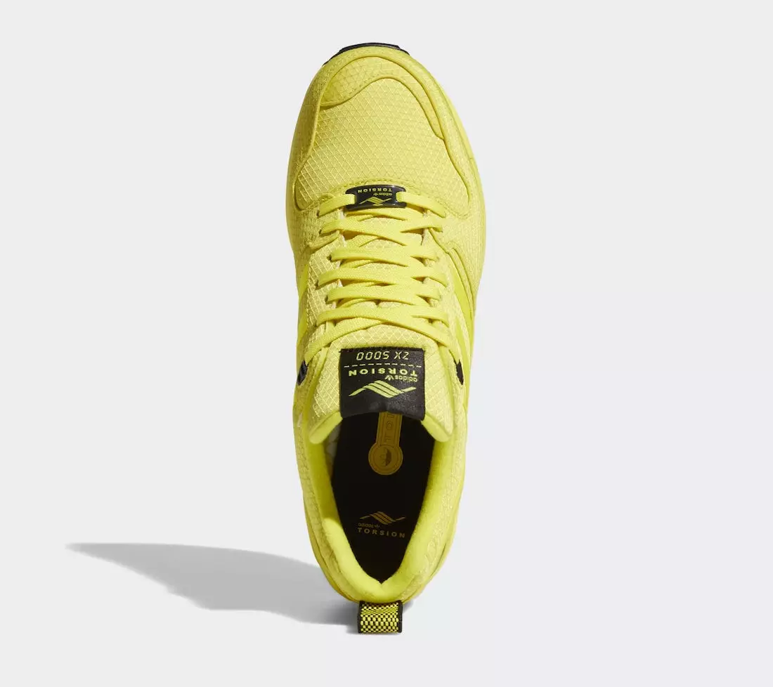 adidas ZX 5000 Torsion Yellow FZ4645 Датум на издавање