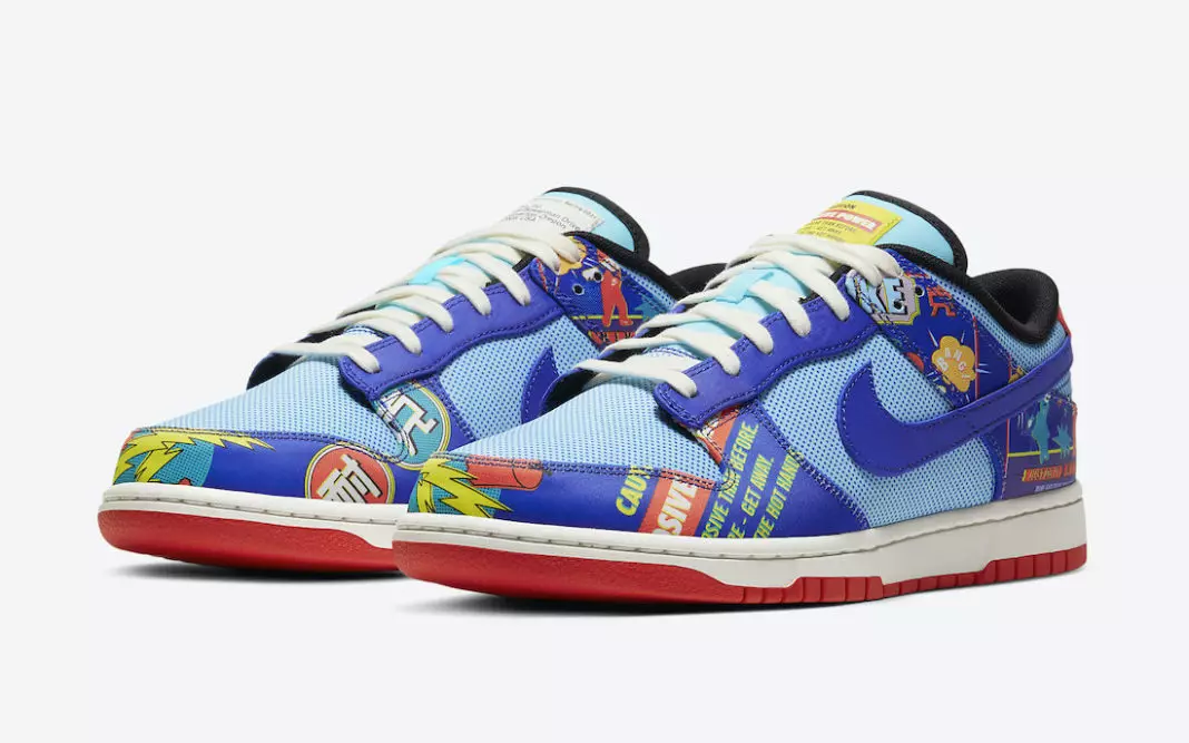 Nike Dunk Low CNY Firecracker DD8477-446 Data tal-Ħruġ