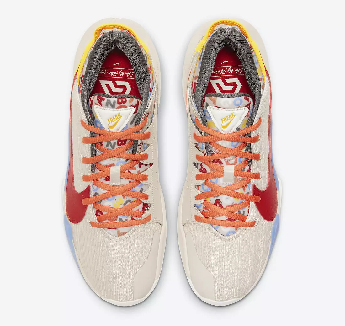 Nike Zoom Freak 2 Alphabet Soup CW3162-001 Releasedatum