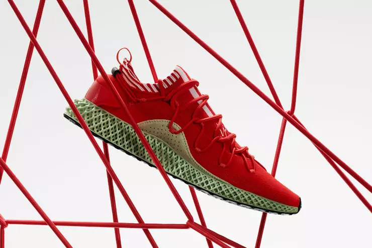 adidas Y-3 Runner 4D Red Release Data