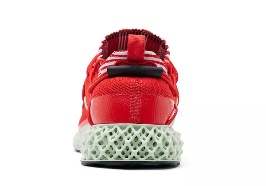 adidas Y-3 Runner 4D Red Дата на издаване