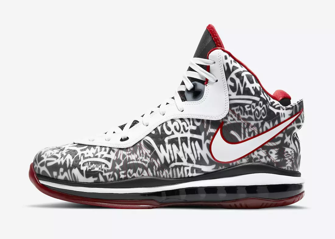 Nike LeBron 8 Graffiti DD8306-001 Tarikh Tayangan