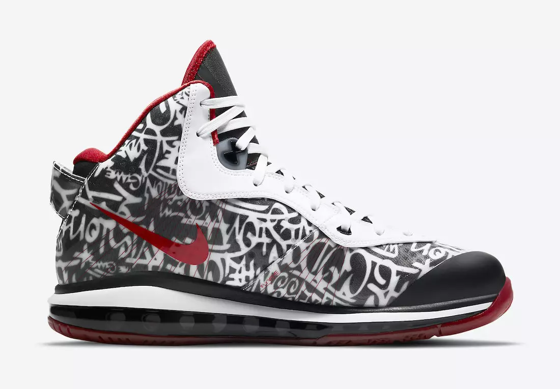 Nike LeBron 8 Graffiti DD8306-001 Data di rilascio